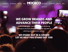 Tablet Screenshot of mocandco.com